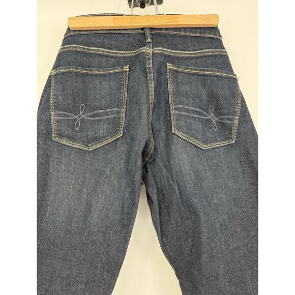 Levi's Denizen Jeans Women’s 12 Blue Modern Skinny Dark Wash Mid Rise - Picture 4 of 11